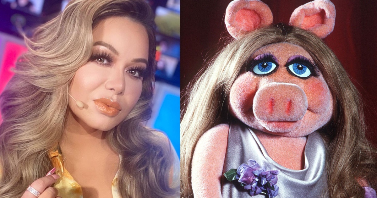 Chiquis Rivera se disfraza de "Miss Piggy" y la critican porque "luce igual"