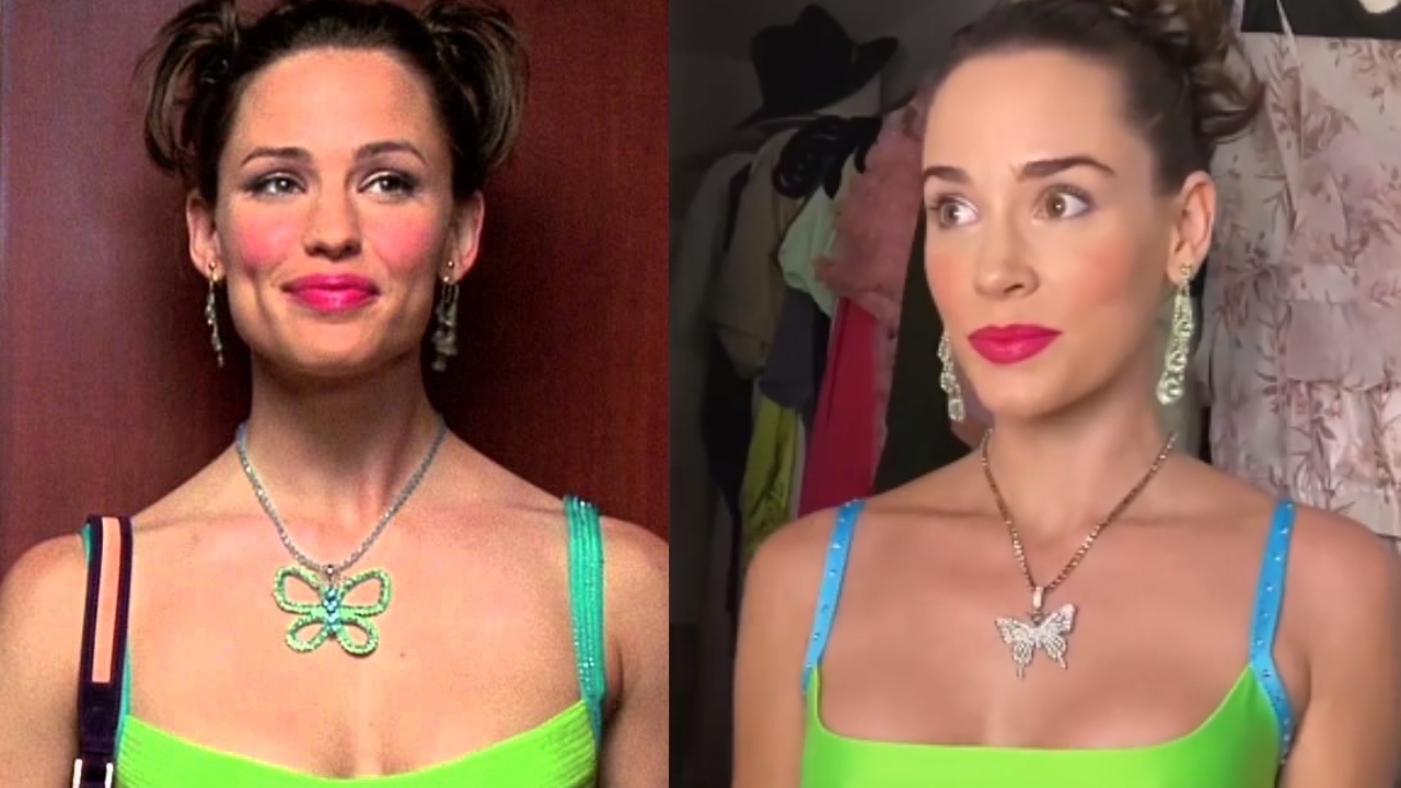 Christa B. Allen recrea en tik tok escena de Si Tuviera 30 como Jennifer Garner