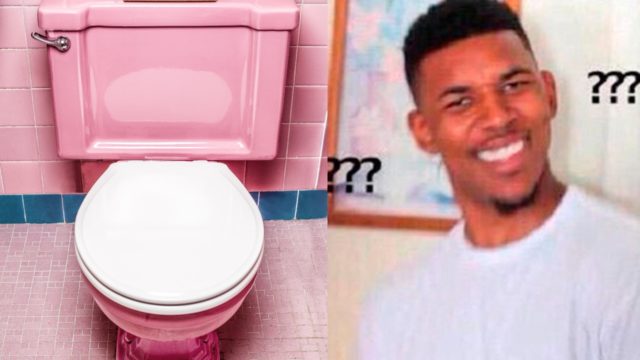 WC con meme