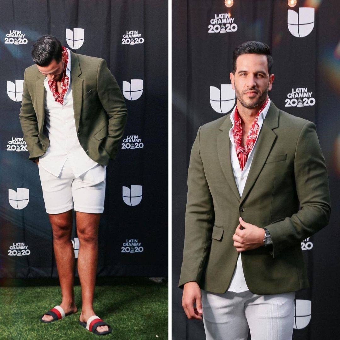 El Yisus look en chanclas