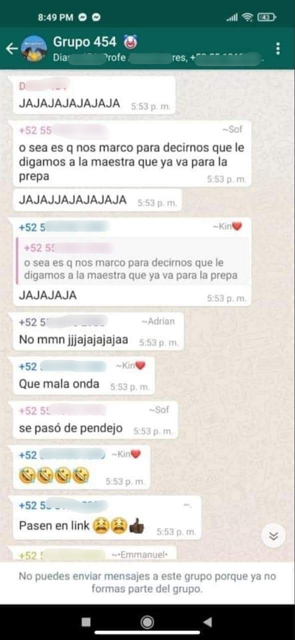 Jorge, Estudiante desapareció tras broma de compañeros