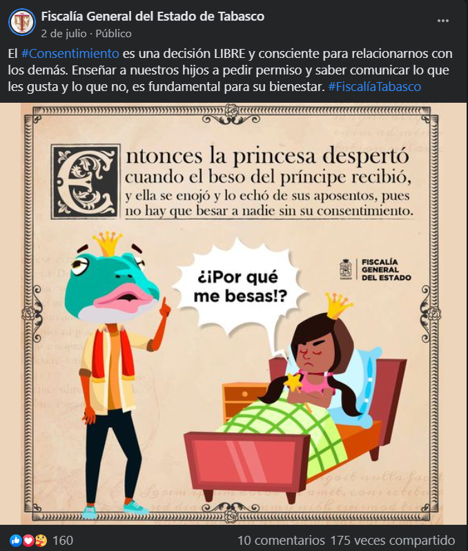 CampaÃ±a de consentimiento FiscalÃ­a de Tabasco LOONA