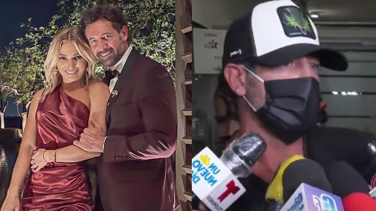 Gabriel Soto e Irina baeva aeropuerto