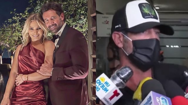 Gabriel Soto e Irina baeva aeropuerto