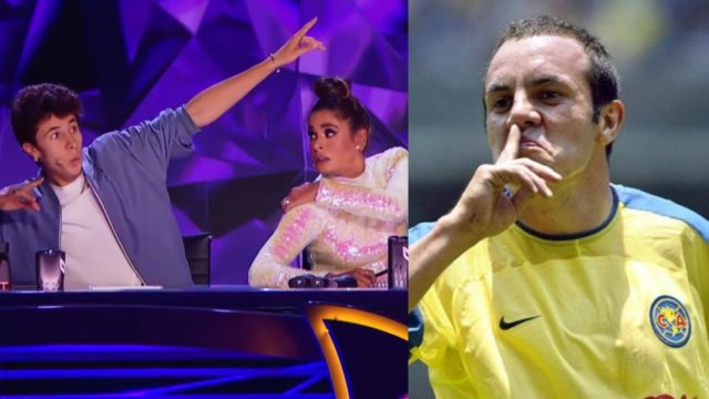 Juanpa Zurita imita a Cuauhtémoc Blanco frente a Galilea Montijo'