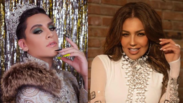 Kunno conoció a Thalía y presume el mensaje que le mandó