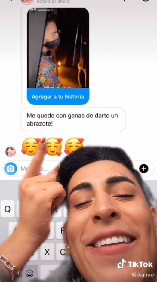 Kunno presume que conoció a Thalía
