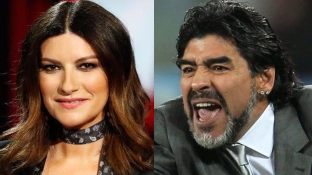 Laura Pausini arremete contra Maradona y lo llama "hombre poco apreciable"