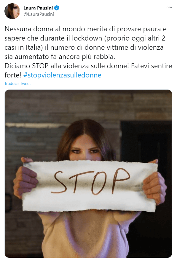 Laura Pausini critica a Maradona por "hombre poco apreciable"