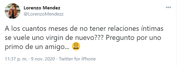 Lorenzo Méndez preocupado porque volvió a ser virgen tras terminar con Chiquis Rivera