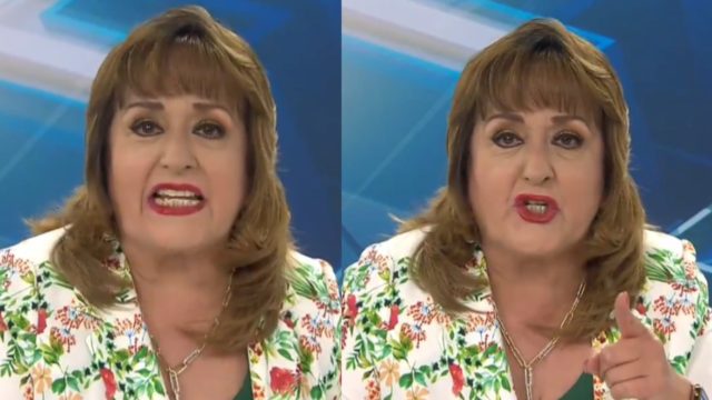 María Julia Lafuente, conductora regia explota en vivo porque no habrá posadas