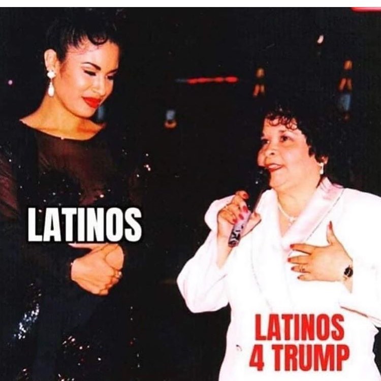 Memes elecciones 2020 latinos