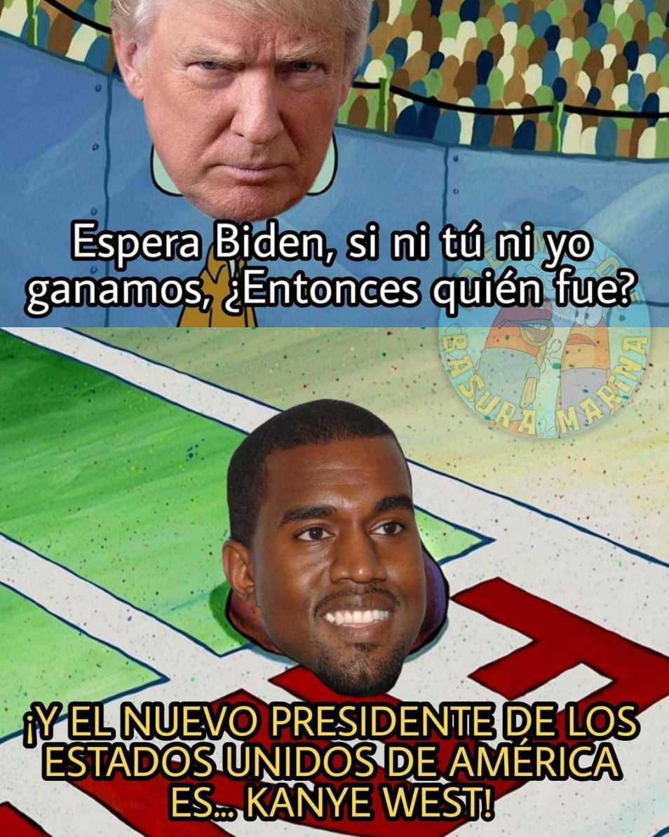 Meme de Kanye West en las elecciones de EEUU