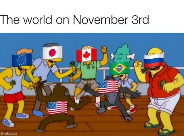 Memes elecciones 2020 mundo