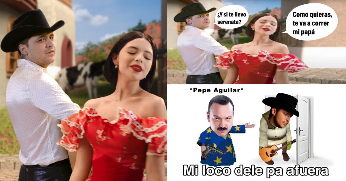 Memes de la canción de Christian Nodal y Ángela Aguilar