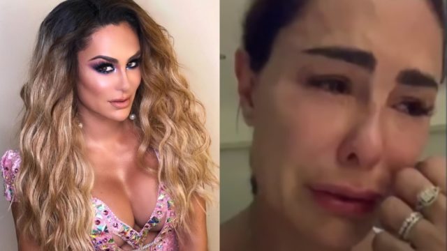 Ninel Conde llora