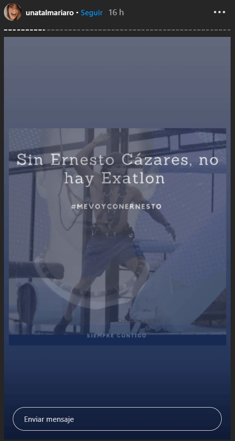 Novia de Ernesto Cazares explota tras su eliminación de Exatlón