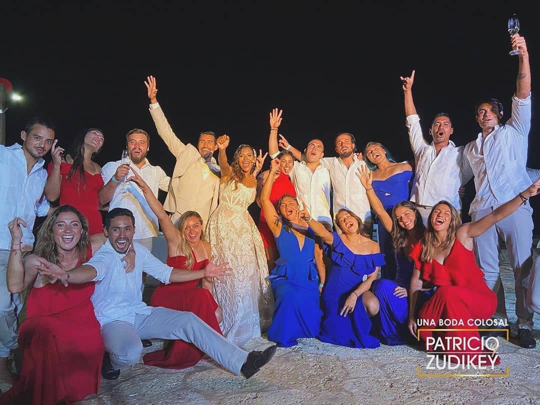 Boda de Zudikey y Pato Araujo en Exatlón