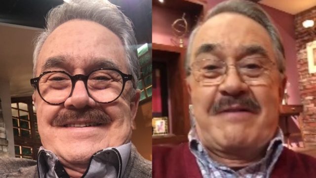Pedro Sola sonriendo