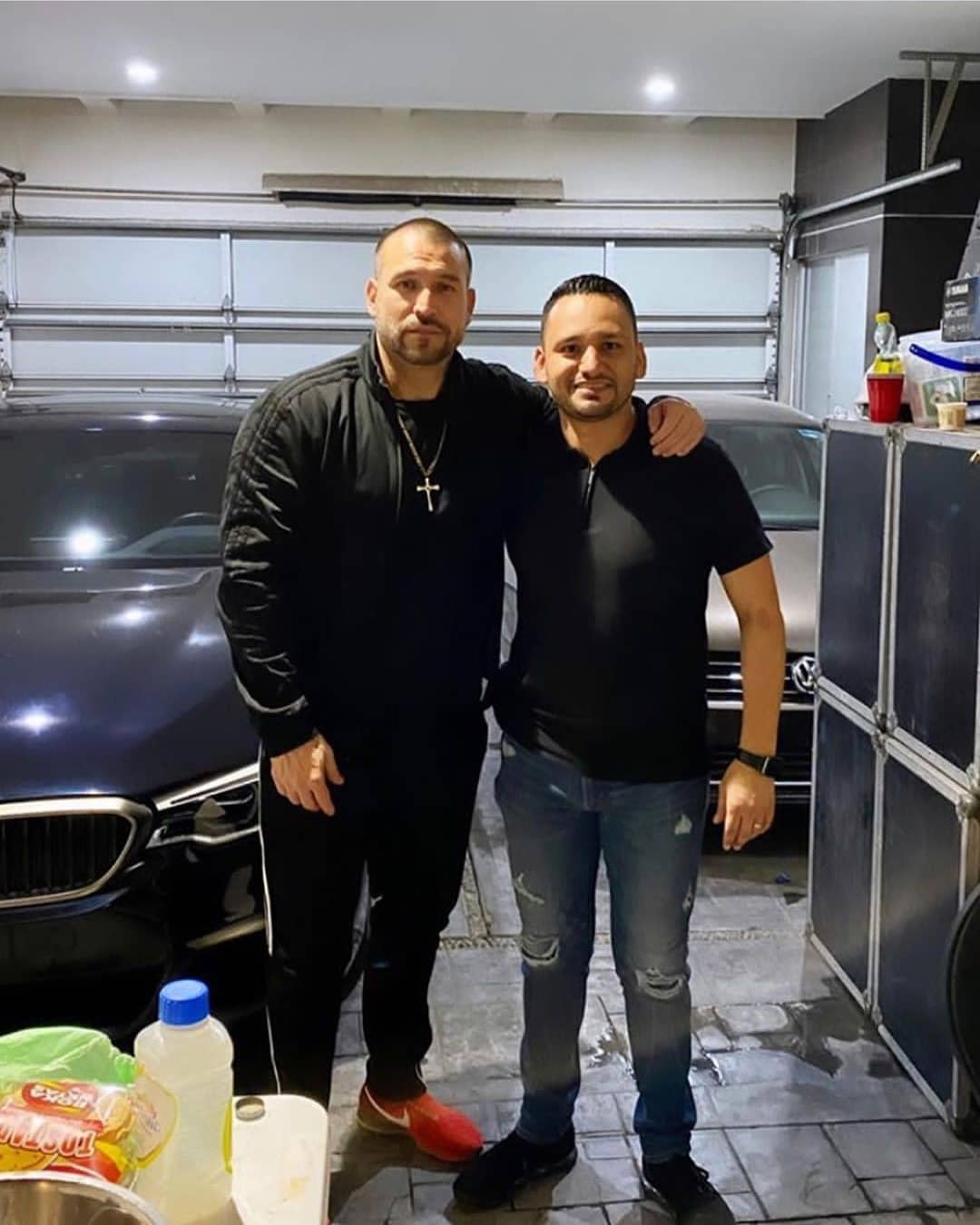 Rafael Amaya y Willy Saldaña