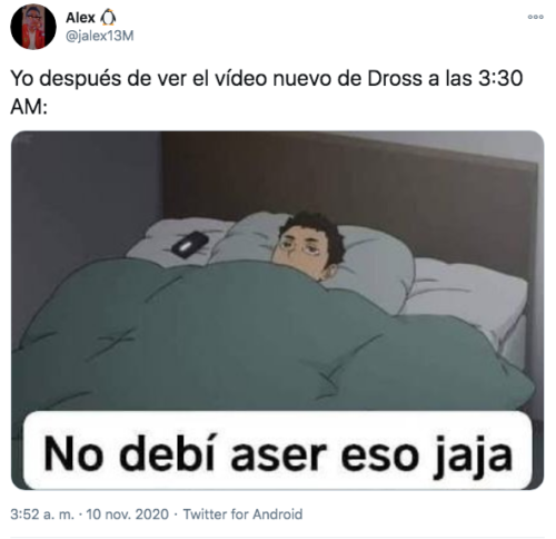 Meme al video de la casa de mario de Dross