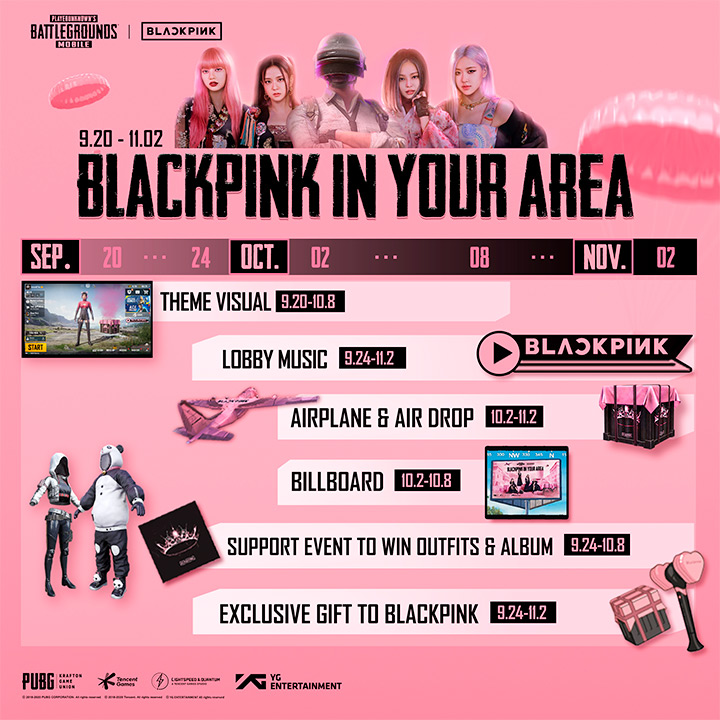 BLACKPINK revela el tráiler de su gameplay en PUBG