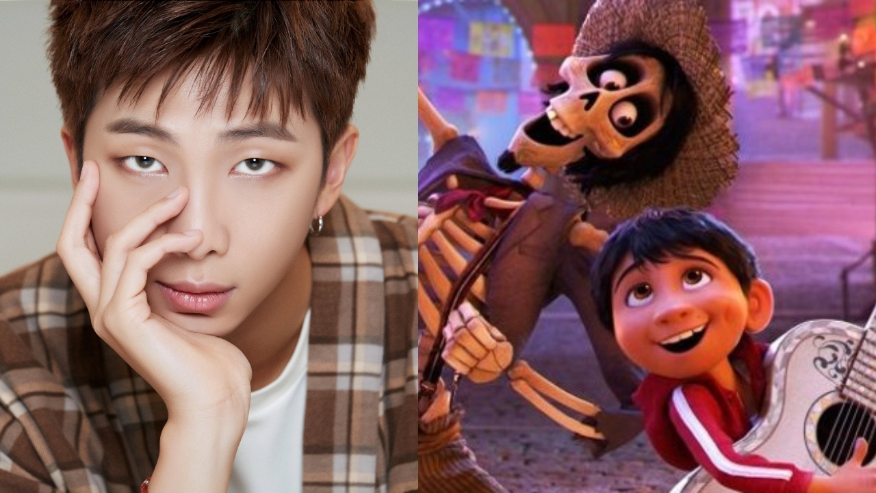 RM de BTS aprende español con recuérdame, canción mexicana