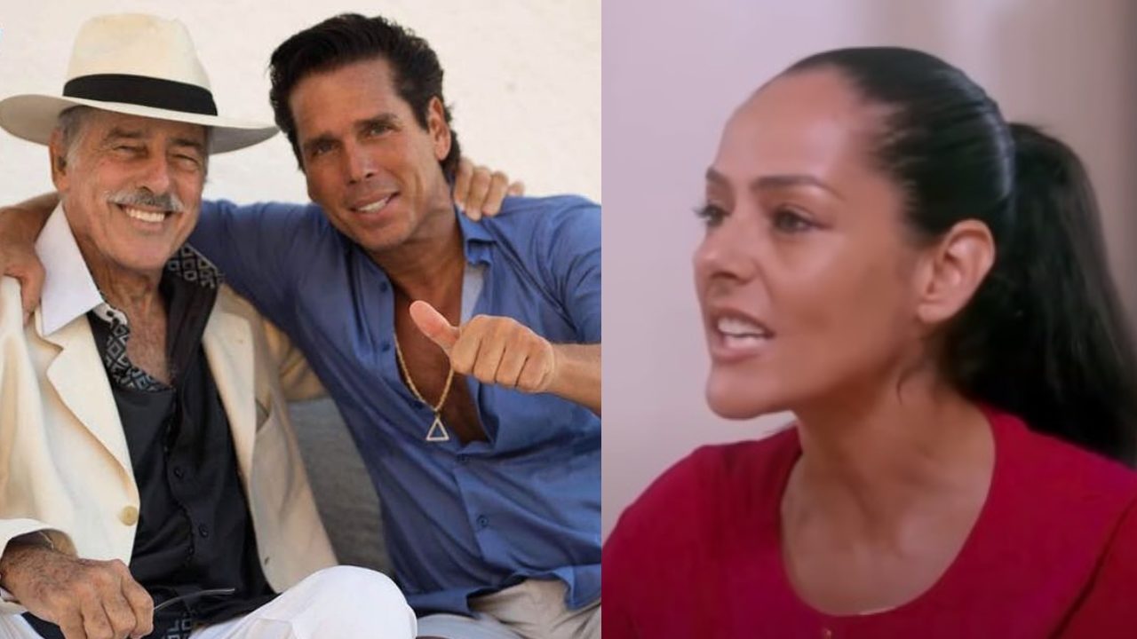 Roberto Palazuelos, Andrés García y Andrea García