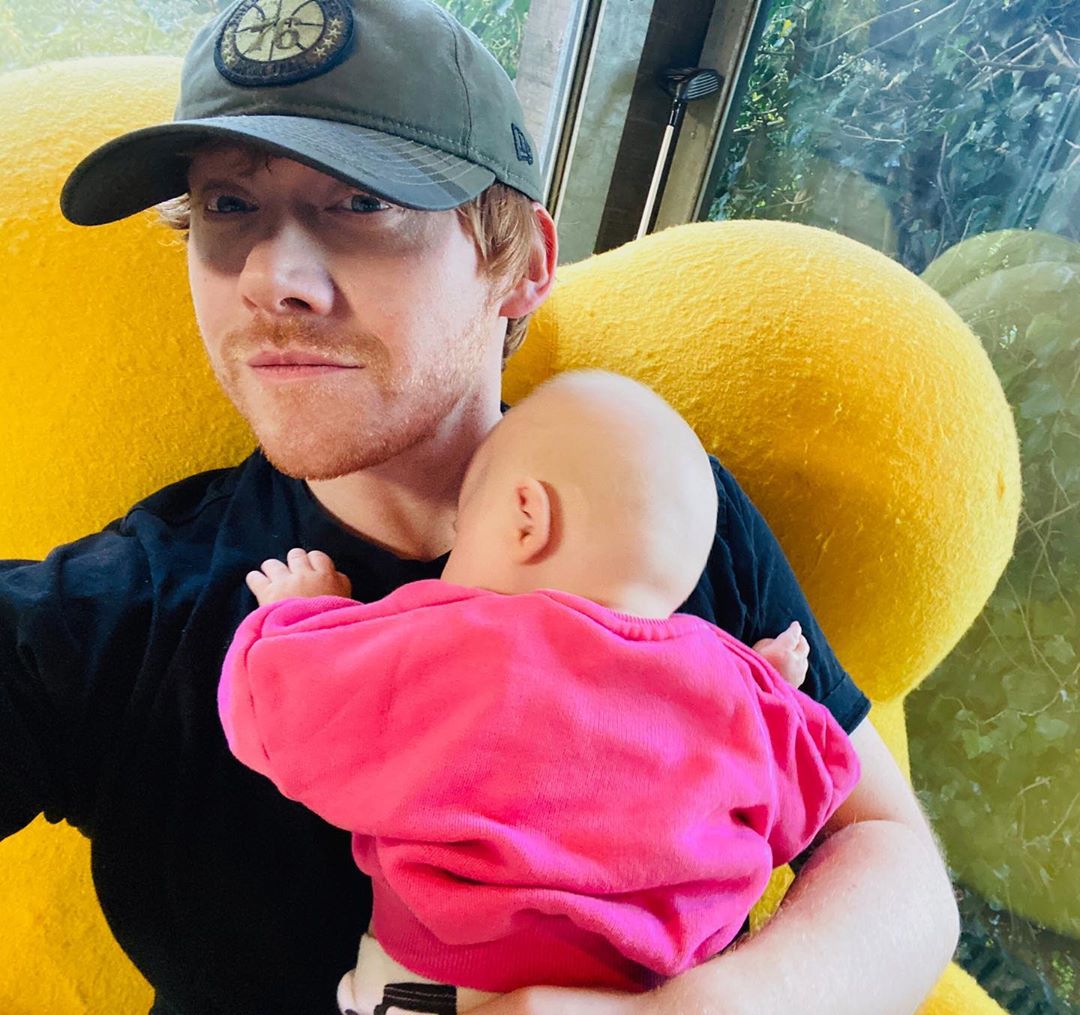 Rupert Grint bebé