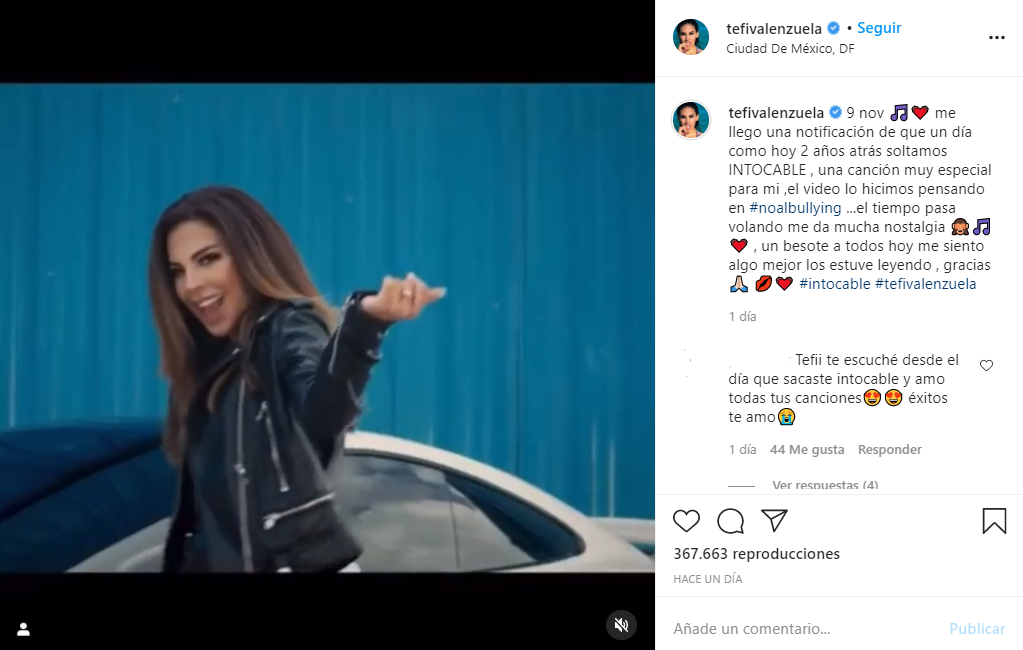 Tefi Valenzuela manda mensaje a Eleazar Gómez