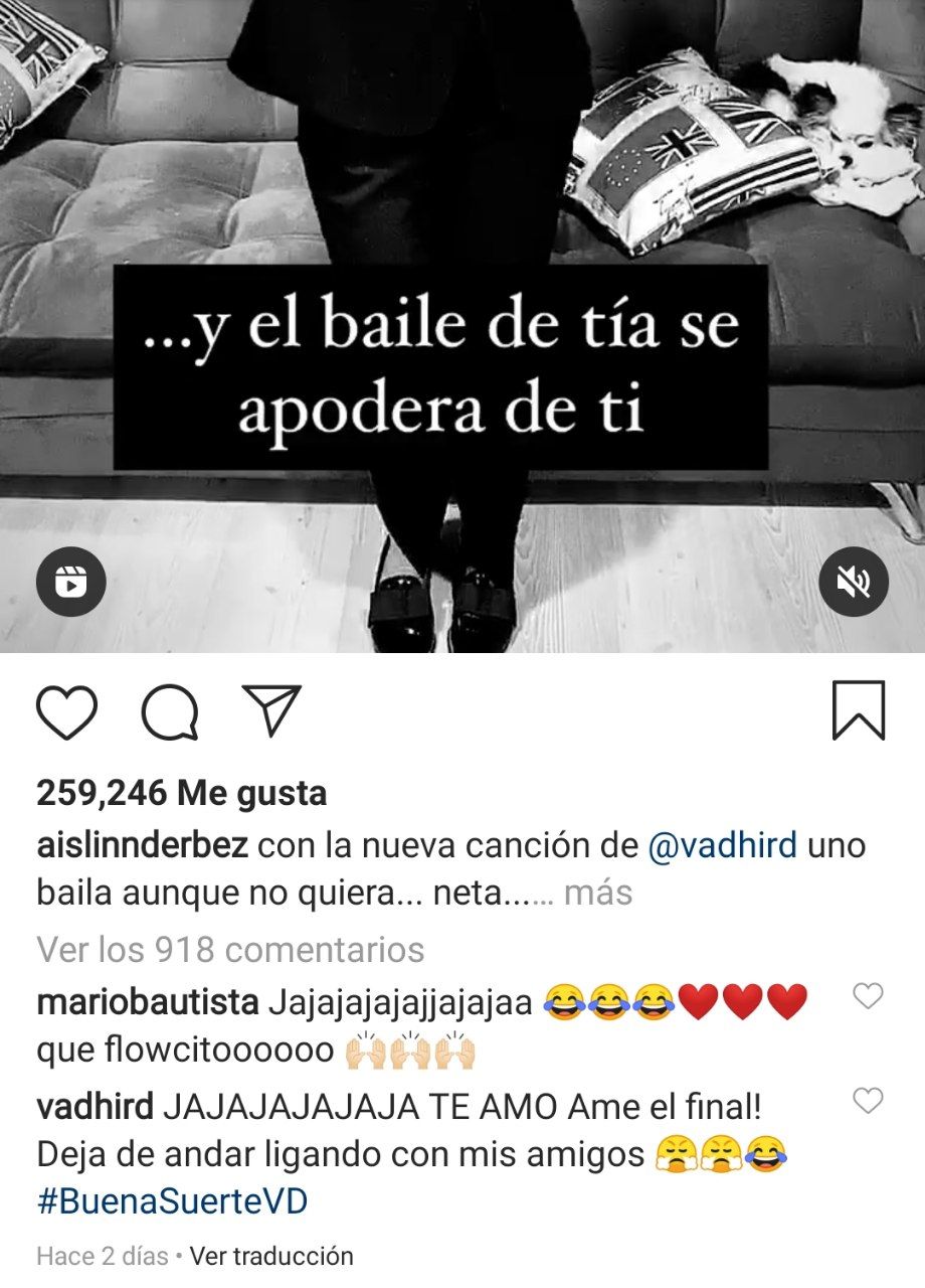 Vadhir Derbez le pide a Aislinn Derbez dejar de ligar con sus amigos