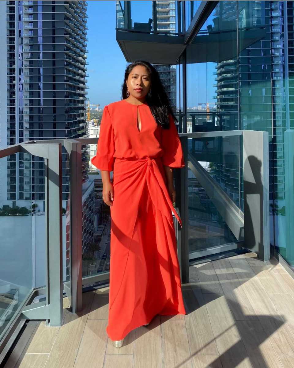 Yalitza Aparicio presume su look para los Latin Grammy 2020