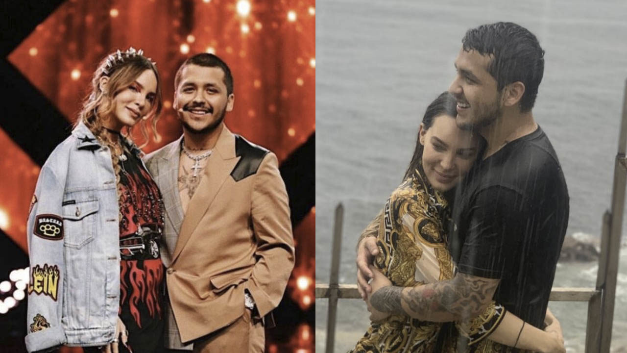 Belinda y Christian Nodal celebran aniversario de novios en redes sociales