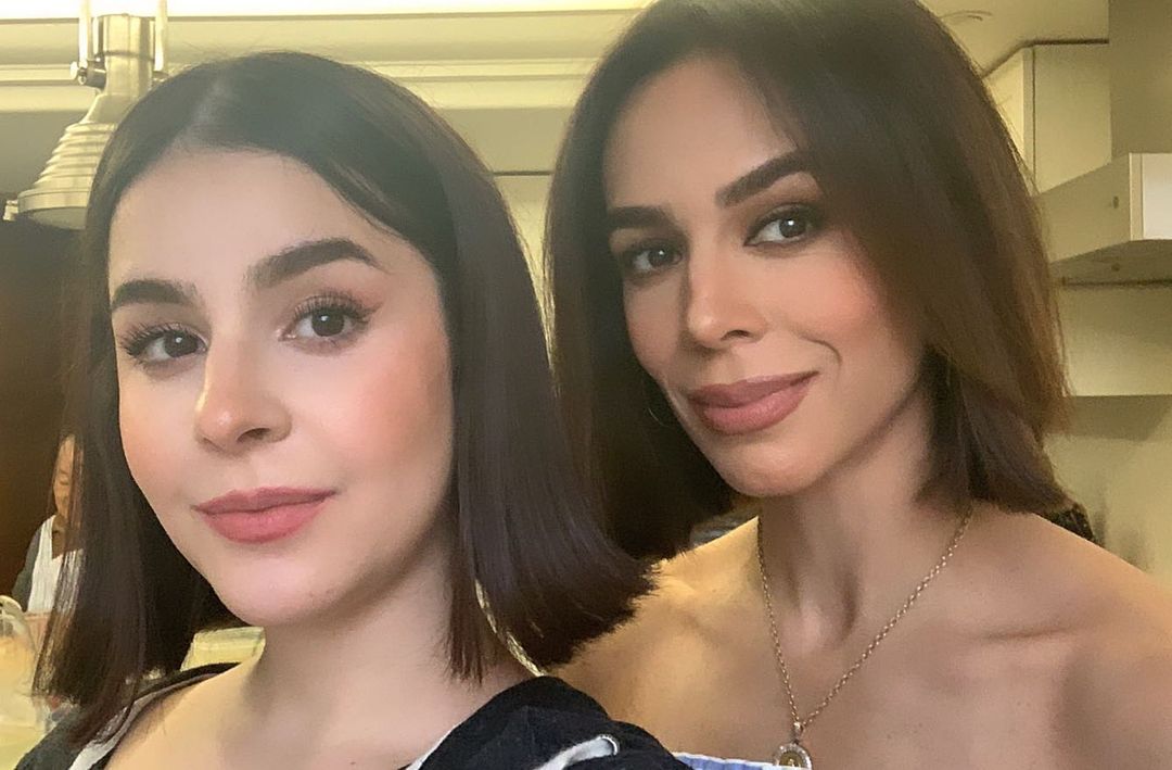 Foto Biby Gaytán corte de pelo hija 