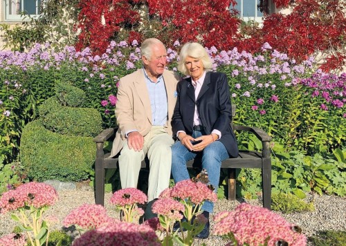Camilla Parker con el príncipe carlos de gales