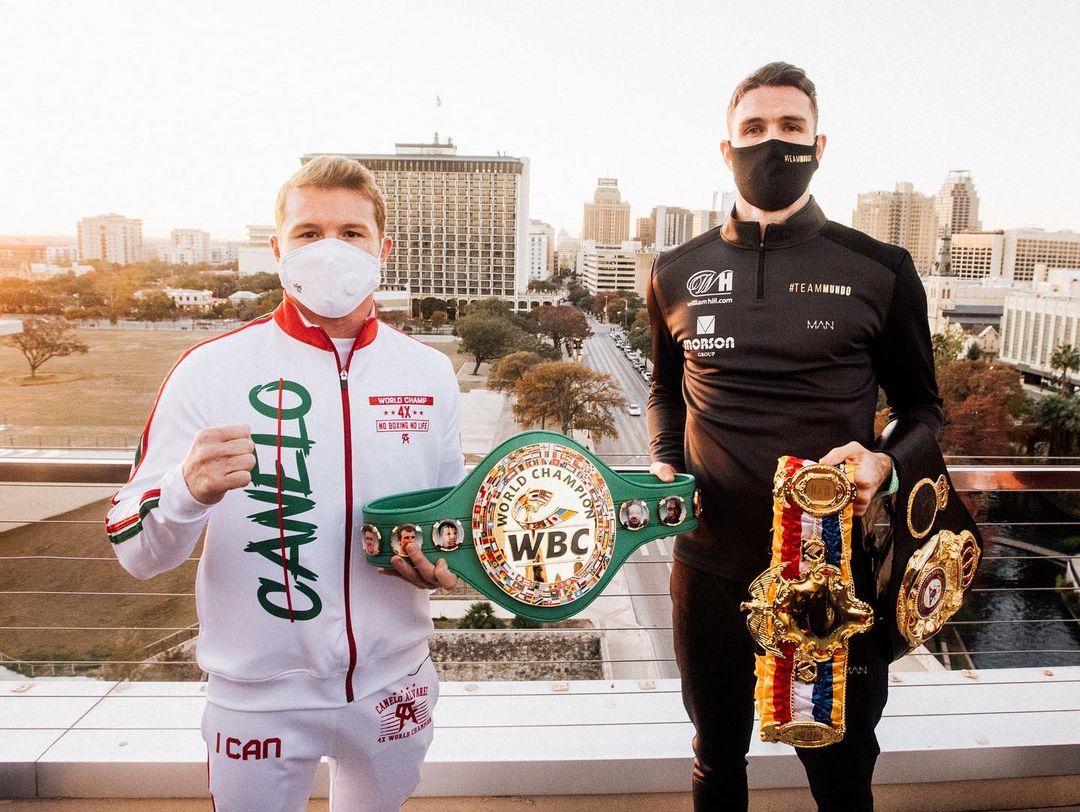 Canelo Ãlvarez con Callum Smith