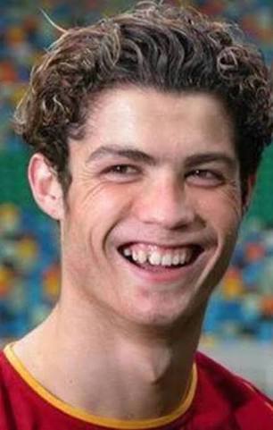 Foto Cristiano Ronaldo feo
