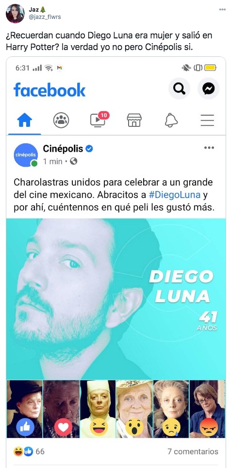 Diego Luna cinépolis
