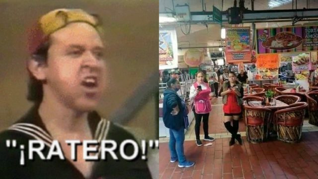 Meme Quico ratero con la Fonda de Guadalajara y la profeco