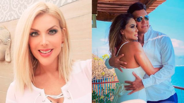 Foto Lorena Herrera y ninel Conde abrazando a Larry Ramos