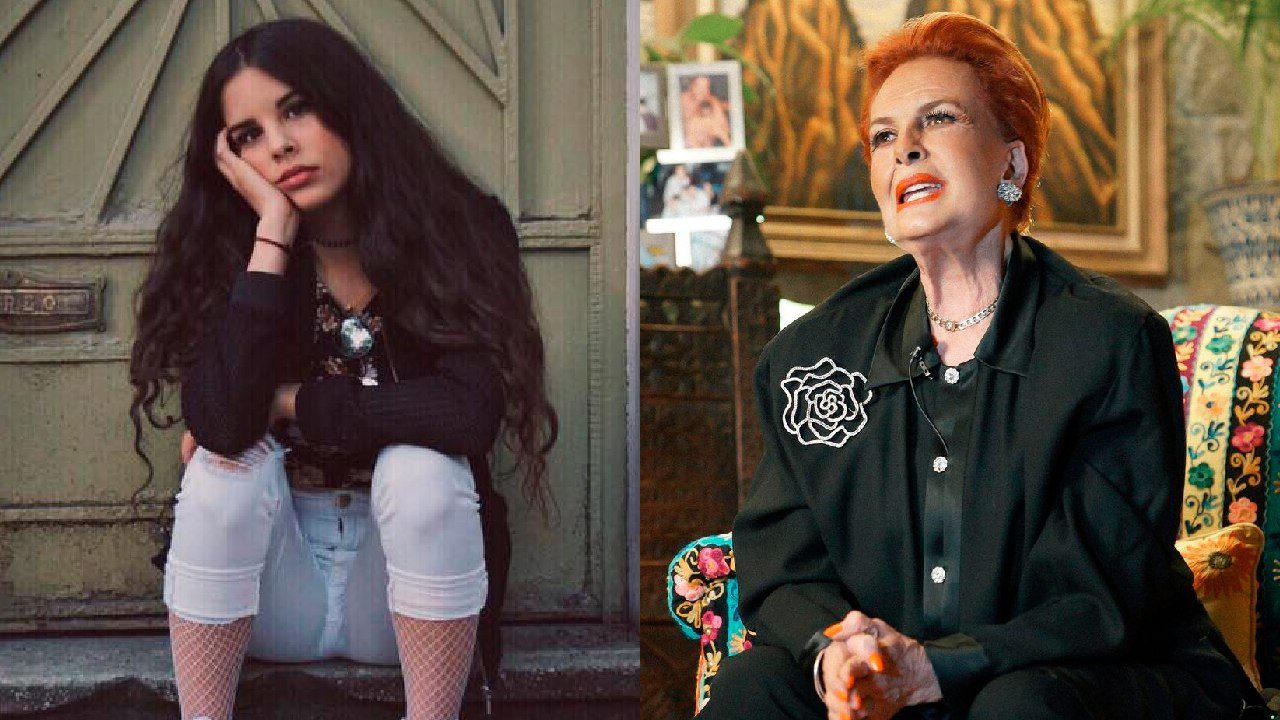 Paula Levy con Talina Fernández en su casa