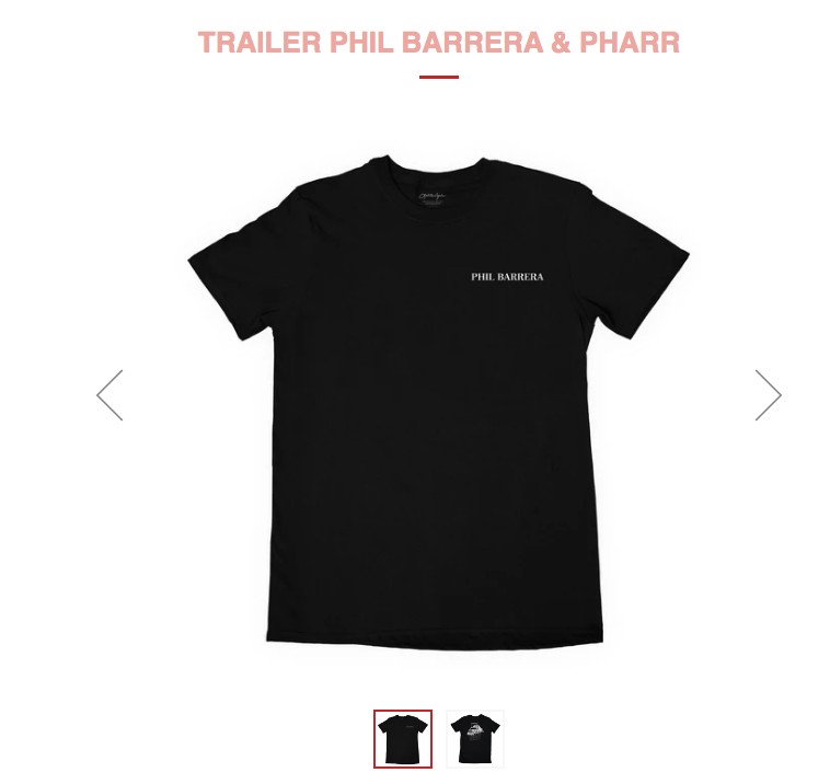 Foto Playera de Phil Barrera