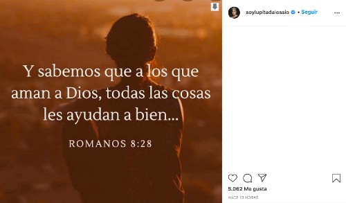 Reacción de Lupita D'Alessio tras agresión César