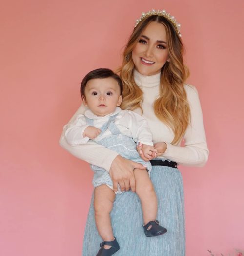 Foto hijo de sherlyn en instagram