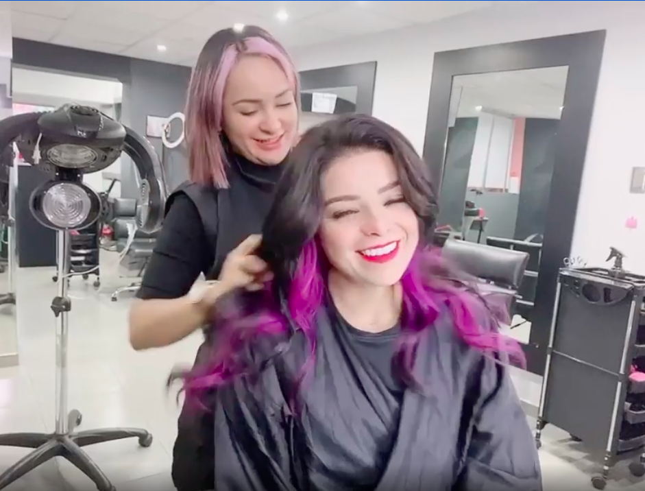 Violeta Isfel cambia su look y se quita años de encima
