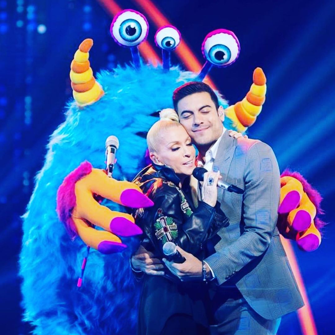 Yuri y Carlos Rivera en Quién es la máscara