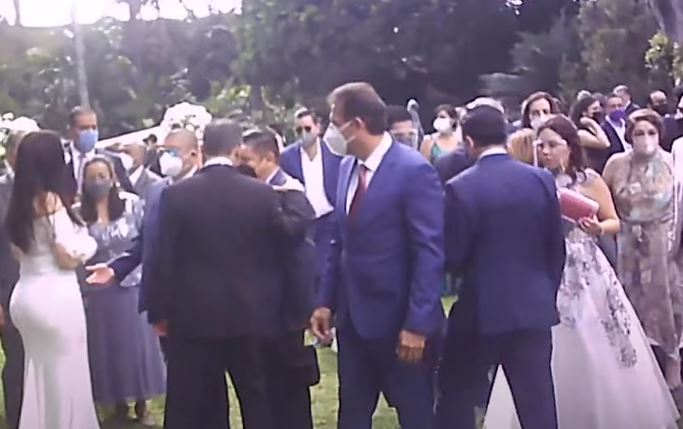 Patricia Durán, alcaldesa de Naucalpan, celebra su boda con más de 150 invitados pese a Covid