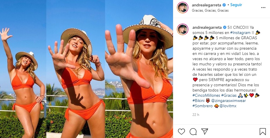 Andrea Legarreta bikini