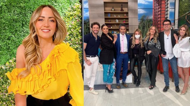 Andrea Legarreta y conductores hoy