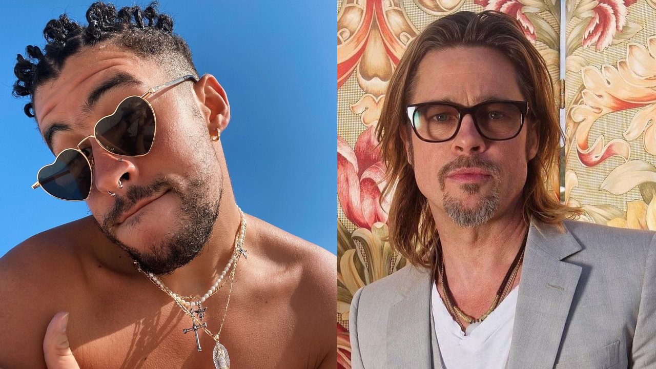 Bad Bunny y Brad Pitt